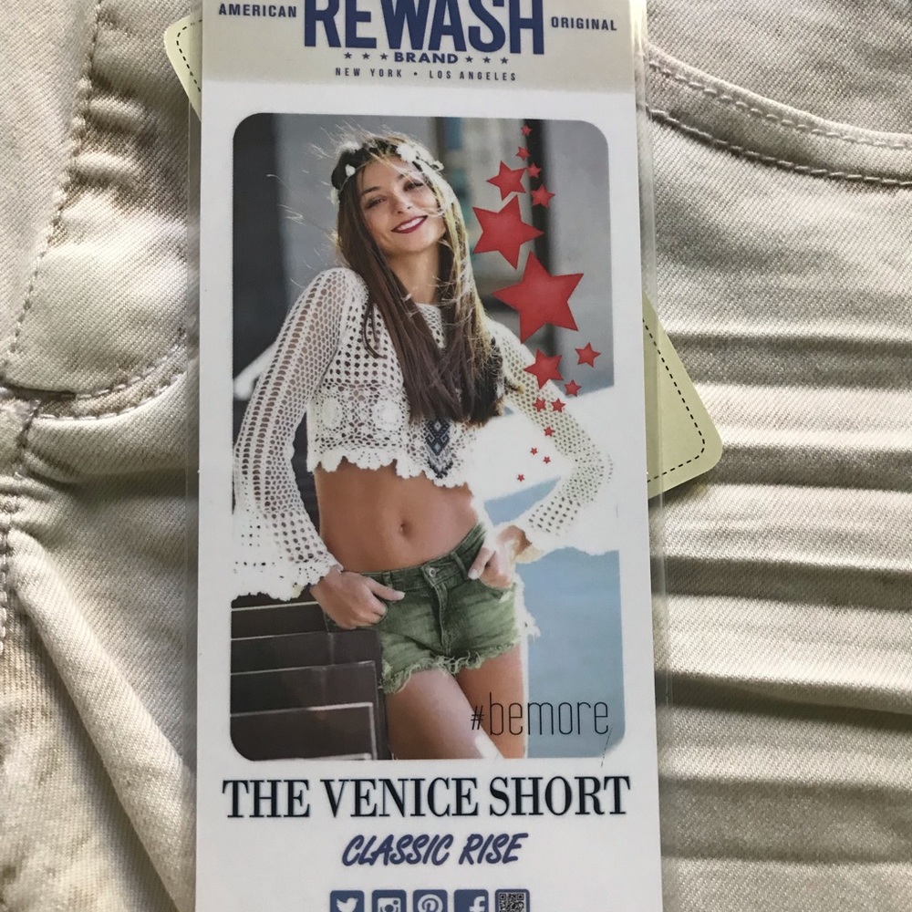 Rewash Classic Rise Shorts - Picture 3 of 3